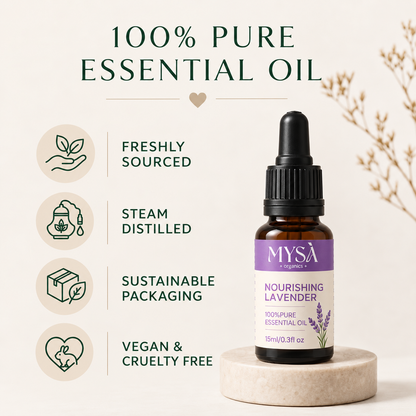 MYSA Organics Pure Lavender Essential Oil 15ml