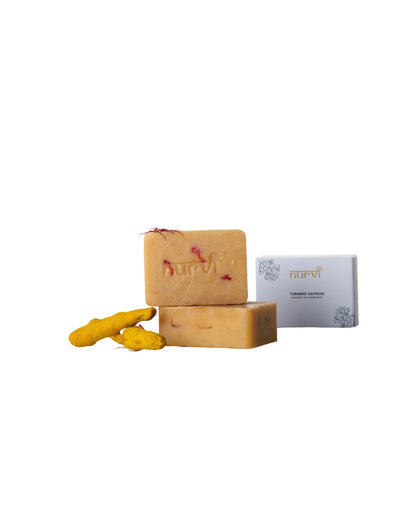 Nurvi Turmeric Saffron Cold Pressed Soap