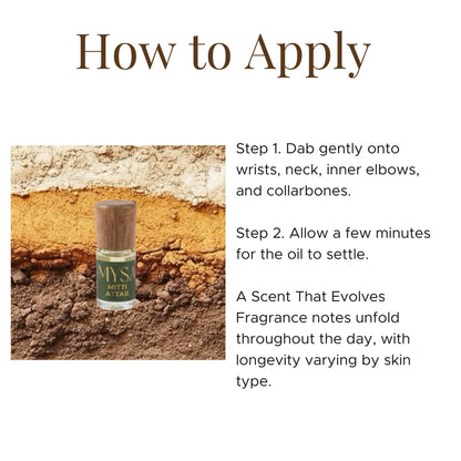 MYSA Organics Mitti Attar (Petrichor) 3ml
